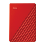 Western Digital 西部数据 My Passport随行版 USB3.0 2.5英寸 移动硬盘 1TB 红色