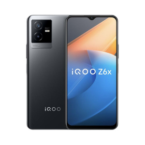 vivo iQOO Z6x 6000mAh巨量电池 44W闪充 6nm强劲芯 5G智能手机