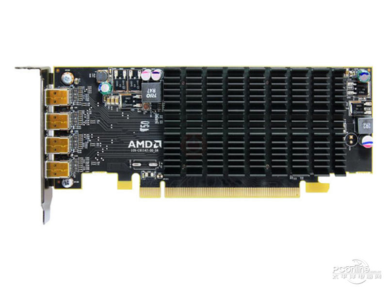 AMD E6465 2GB 2xDP LPX HSNK AES 正面
