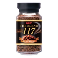 悠诗诗（UCC） 117黑咖啡 114冻干速溶咖啡粉 纯黑美式 日本进口职人咖啡罐装 117咖啡 90g