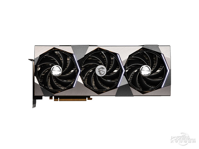 微星GeForce RTX 4080 SUPRIM X 16GB 正面