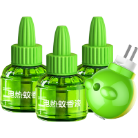 青蛙王子 蚊香液 电蚊香液 婴儿无香型驱蚊液 防蚊液45ml*3瓶+1器