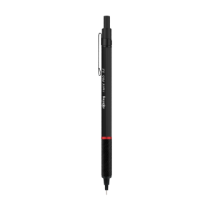 红环（rOtring）德国品质 自动铅笔0.5mm—Pro系列黑色单支装