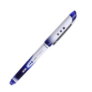 百乐（PILOT）子弹头中性笔防滑签字笔水笔 蓝色 0.5mm 单支 BLN-VBG5-L日本原装进口