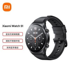 小米Xiaomi Watch S1 小米手表运动智能手表蓝宝石玻璃金属中框