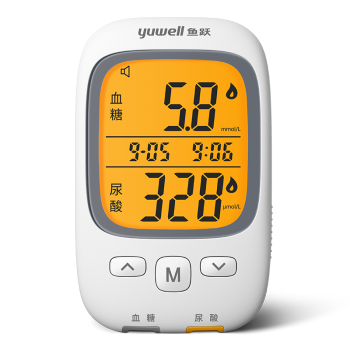 Ծ (yuwell) ѪGU200 Ѫһ˫  50֧Ѫֽ+50ֽ֧