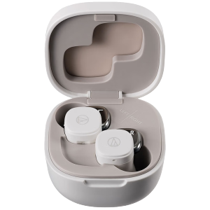 铁三角 SQ1TW 真无线蓝牙耳机 入耳式音乐运动防水 兼容苹果华为小米手机 玉瓷白