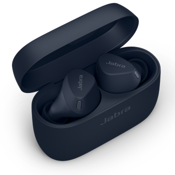 捷波朗（Jabra）Elite4Active 4A真无线蓝牙耳机 主动降噪运动防水音乐耳机 降噪豆 jabra小水滴 9级降噪 海军蓝