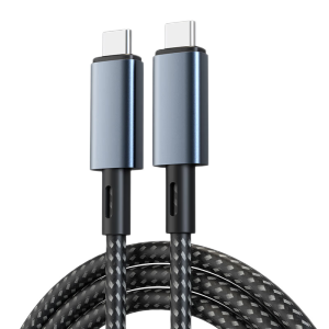 Gopala Type-C雷电4数据线USB4全功能视频线40Gbps雷雳8K投屏适用苹果笔记本平板 双USB-C【usb4数据线】PD240W1米