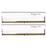 金百达（KINGBANK）16GB(8GBX2)套装 DDR5 6000 台式机内存条 银爵 C36