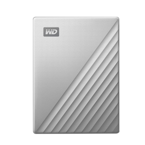 西部数据（WD）5TB 移动硬盘 type-c Mac专用 My Passport Ultra2.5英寸 银 机械硬盘 大容量 手机电脑外置外接