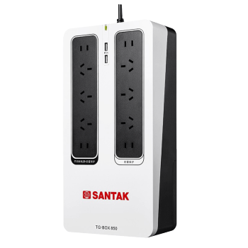 山特（SANTAK）TG-BOX 850 UPS不间断电源NAS自动识别家用电脑路由器 850VA/510W