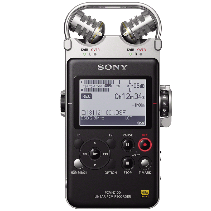 ᣨSONY¼/¼PCM-D100 32G ɫ רҵDSDŸʽ ֱ˷ ѧϰ