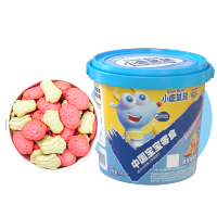 小鹿蓝蓝_菠菠莓莓宝宝饼干 儿童零食菠菜草莓卡通饼干 108g