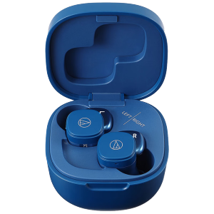 铁三角 SQ1TW 真无线蓝牙耳机 入耳式音乐运动防水 兼容苹果华为小米手机 玛瑙蓝