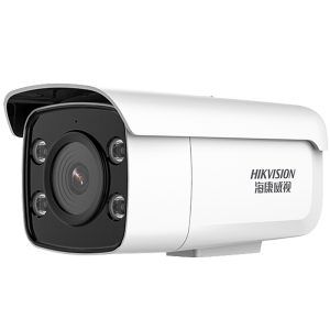 海康威视（HIKVISION）监控摄像头室内外家用 2K白光全彩高清夜视POE网络摄像机家庭户外探头手机远程监控器安防设备 200万电源供电DS-2CD3T26DWDV3-L 6MM焦距