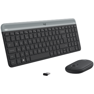 ޼Logitechʱϵ MK470 װ ߼װ  ȫߴ ǿջ 2.4G