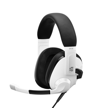 音珀EPOS H3 White 游戏耳机头戴式 PS5 Xbox电脑耳机有线 降噪 CSGO 吃鸡电竞耳机耳麦 搭声卡7.1音效