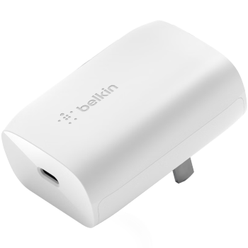贝尔金（BELKIN）充电器 PD快充苹果充电器 30W便携充电头 Type-C手机iPhone充电头 C口电源适配器 WCA005