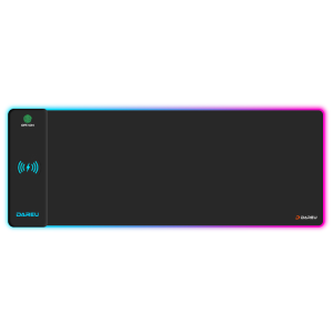 达尔优（dareu）PE-战魂D83 15W快充无线充电鼠标垫大号 5种RGB发光模式游戏电竞鼠标垫