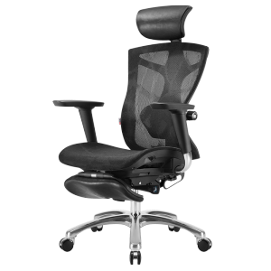 西昊V1大体型人体工学椅电脑椅子老板办公椅网布转椅人工力学座椅