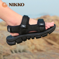 日高（Nikko）夏季涉水鞋男士凉鞋软底夏天户外沙滩鞋防滑耐磨溯溪可 黑色 35