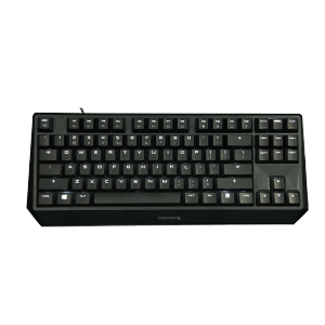 樱桃（CHERRY）MX1.0 TKL 有线键盘 G80-3811游戏键盘 机械键盘 单色白光 87键 键盘机械 电脑键盘 黑色 黑轴