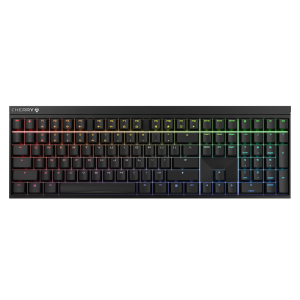 樱桃（CHERRY）MX2.0S 机械键盘 G80-3821有线键盘 游戏键盘 RGB灯效 键盘机械 电脑键盘 樱桃键盘 黑色 青轴
