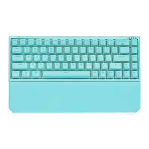 黑峡谷（Hyeku）X1 Pro 三模机械键盘 无线键盘 五脚热插拔 吸音棉 68键PBT透光键帽 蒂芙尼冰酪 BOX流沙金轴