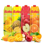 Malee 玛丽 泰国进口果汁饮料大瓶 橙汁芒果汁苹果汁菠萝汁4种口味1L混合装