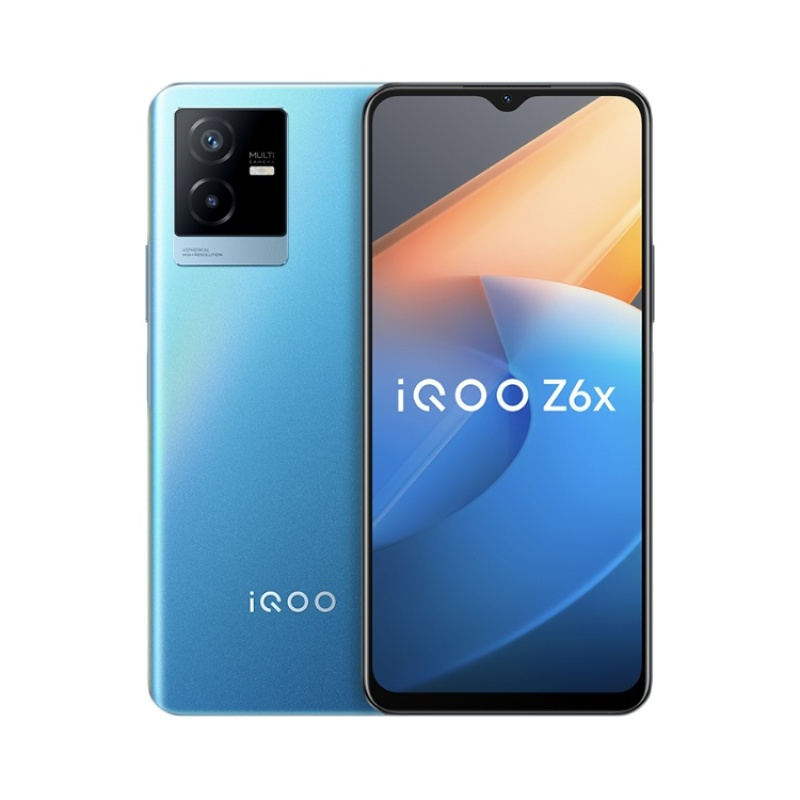 vivo iQOO Z6x  6000mAh巨量电池 44W闪充 6nm强劲芯 5G智能手机