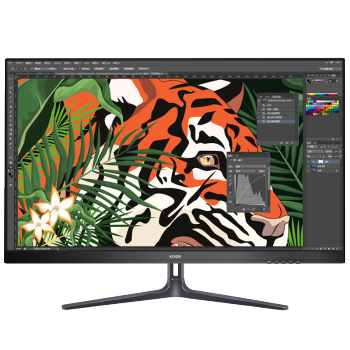 KOIOS K2722UK 27英寸4K Type-C HDR600 IPS窄边框设计家用专业显示器 黑色