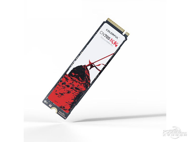 七彩虹CN700战戟系列 512GB M.2 SSD 45度正面