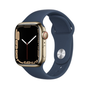 苹果/Apple WatchSeries7 智能手表 GPS+蜂窝款45毫米 不锈钢表壳