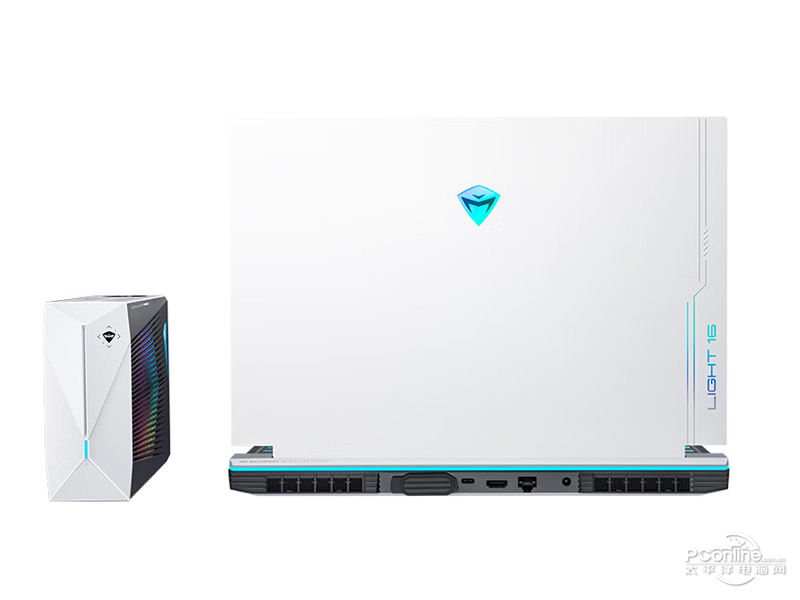 机械师曙光16Pro(酷睿i9-13900HX/64GB/2TB/RTX4090/4K)背面