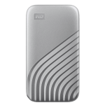 Western Digital 西部数据 My Passport随行SSD系列 USB 3.2 移动固态硬盘 Type-C 2TB 星河银 WDBAGF0020BSL