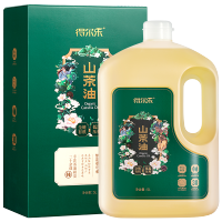 得尔乐山茶油5L 有机油茶籽油 低温压榨食用油