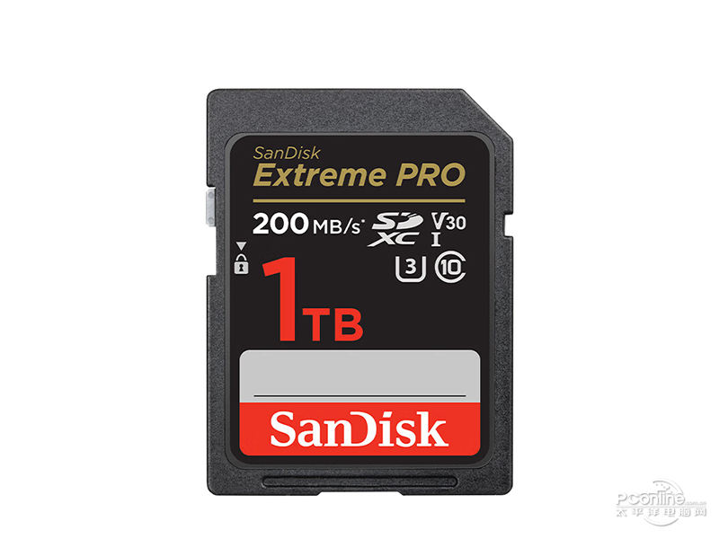 闪迪至尊超极速SDXC UHS-I(1TB) 读取200MB/s