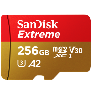 ϣSanDisk256GB TF(MicroSD)ڴ濨 4KٽA2 V30 U3г¼ ˶˻ ش洢 190MB/s