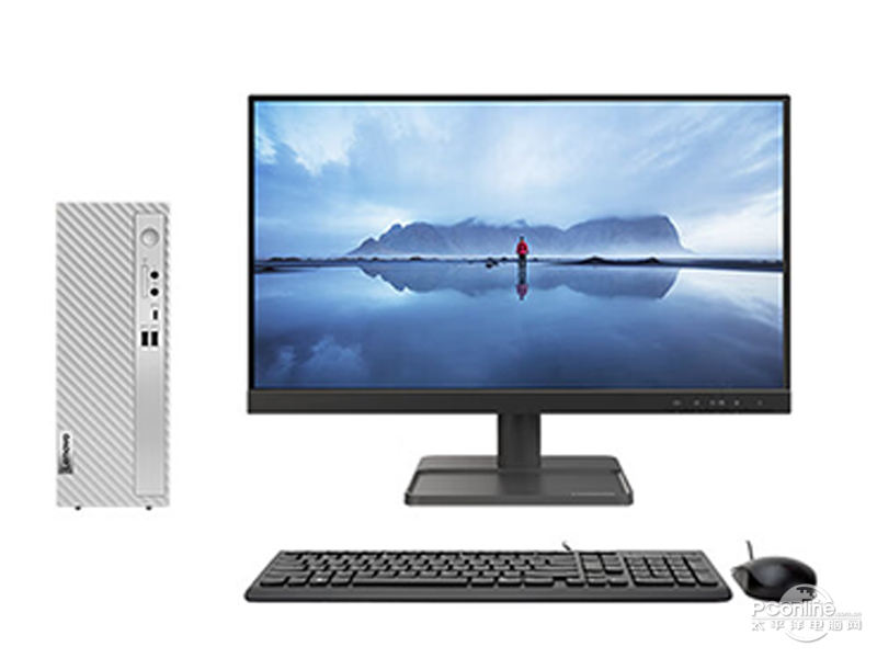 联想天逸510S(i5-13400/16GB/1TB/集显/21.45英寸) 整体图