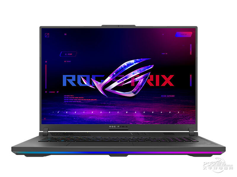 ROG枪神7 Plus(酷睿i9-13980HX/16GB/1TB/RTX4060/2.5K/240Hz) 前视