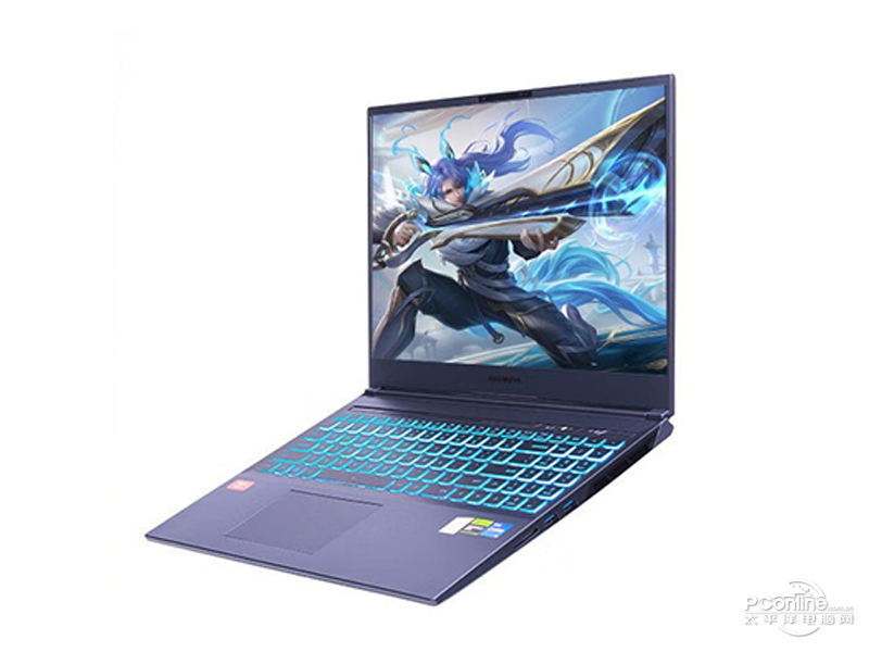 机械革命旷世16(酷睿i7-13700H/16GB/512GB/RTX4060/240Hz/2.5K) 侧视