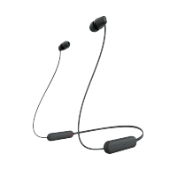 索尼（SONY） WI-C100 无线蓝牙耳机 颈挂式 IPX4防水运动耳机 约25小时续航 黑色