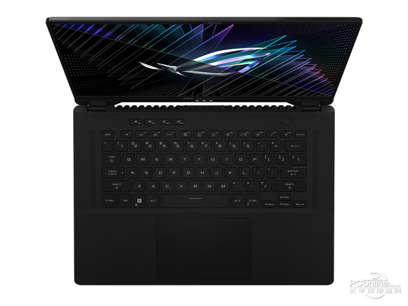 ROG幻16 2023(酷睿i9-13900H/16GB/1TB/RTX4070)俯视