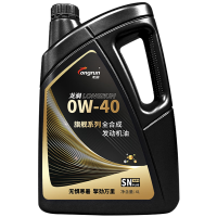 龙润润滑油 旗舰系列 含PAO全合成汽机油润滑油 0W-40 SN级 4L 汽车保养