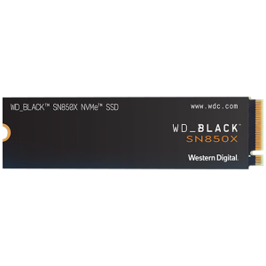 西部数据WD_BLACK SN850X SSD固态硬盘PCIe4.0 M.2黑盘 PS5 3A游戏电竞硬盘 升级款SN850X系列 1T