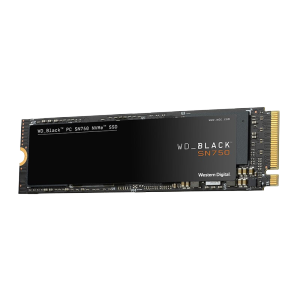 西部数据（WD） SSD固态硬盘 NVME协议 M.2接口 2280台式机笔记本高速游戏硬盘M.2固态硬盘 黑盘SN770 1T +散热片