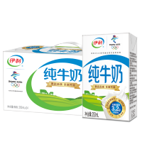 伊利 纯牛奶250ml*24盒/箱 全脂牛奶 优质乳蛋白