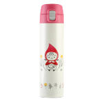 乐扣乐扣（LOCK&LOCK）保温杯Hello BeBe儿童水杯学生杯子便携水壶390ml(粉色)HBB339PIK