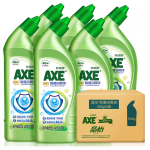 斧头牌（AXE）晶怡除菌洁厕液500gx6瓶套装 强力除垢 杀菌99.9%